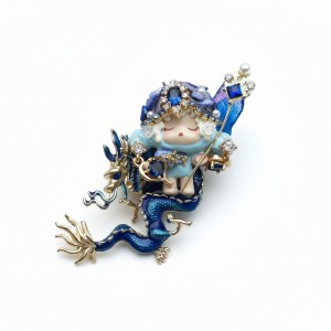 MiniSPBlauweDraakBroche01
