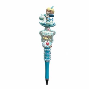 DreamPop CloudRider, blauwe kralenpen met Dimoo figuurtje