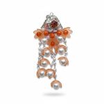 bloemen oranje met hangers