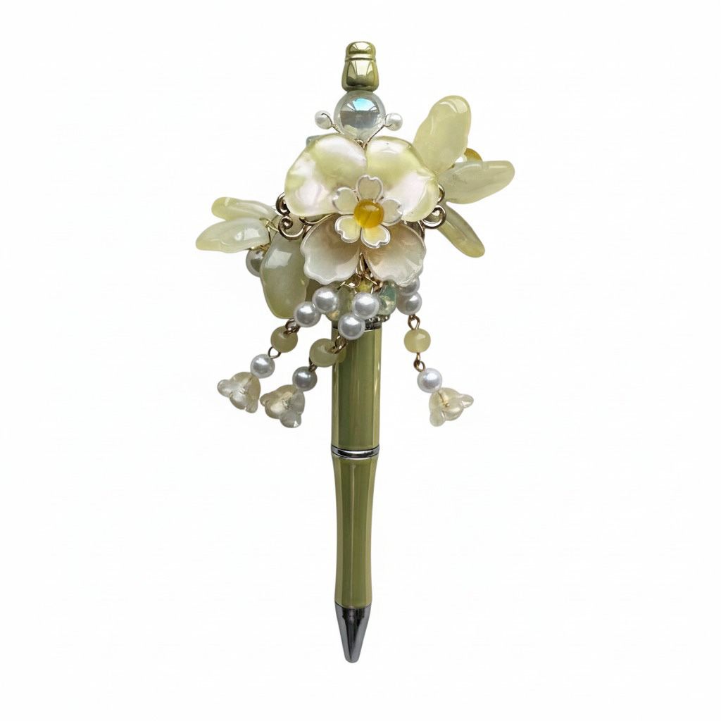 Sunpetal Charm bloemenpen, origineel cadeau voor haar