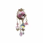 roze bloemetjes met hangers